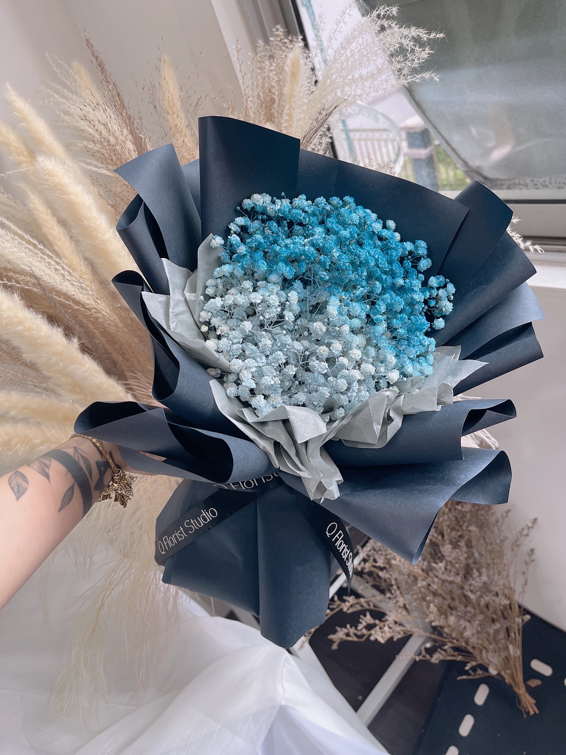 S Size Baby Breath 30x25cm Q Florist Studio S Size Baby Breath 30x25cm Q Florist Studio