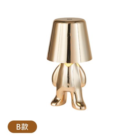 小金人檯燈_白底款式圖_B
