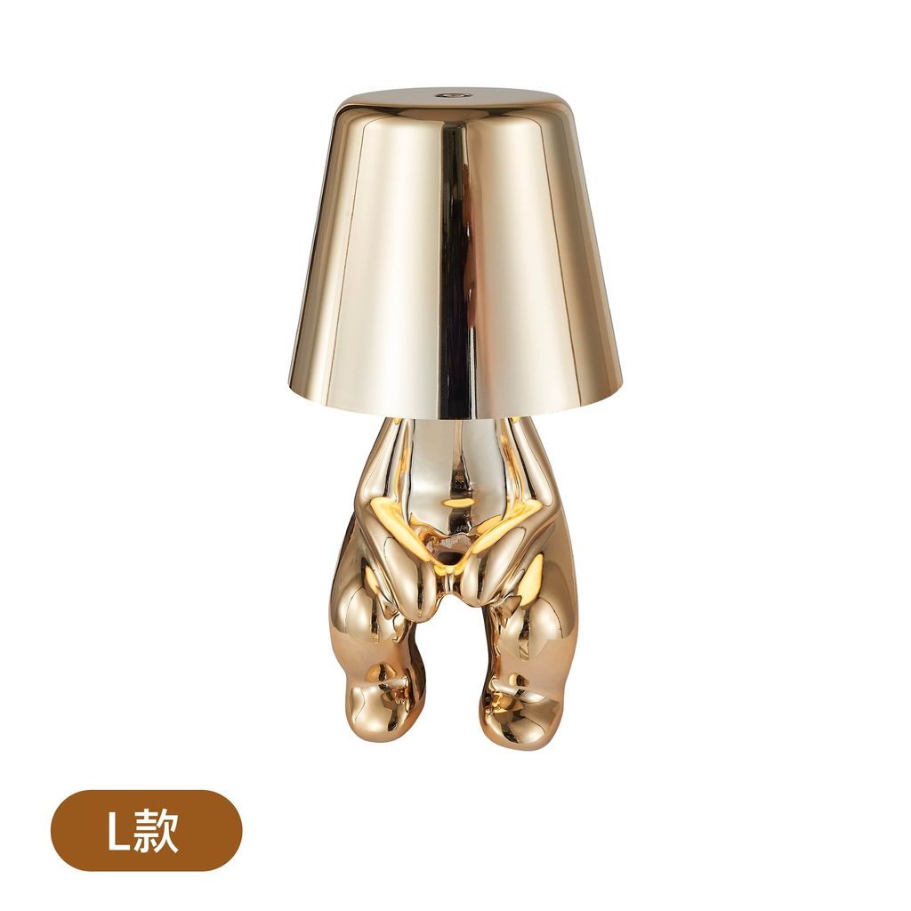 小金人檯燈_白底款式圖_L