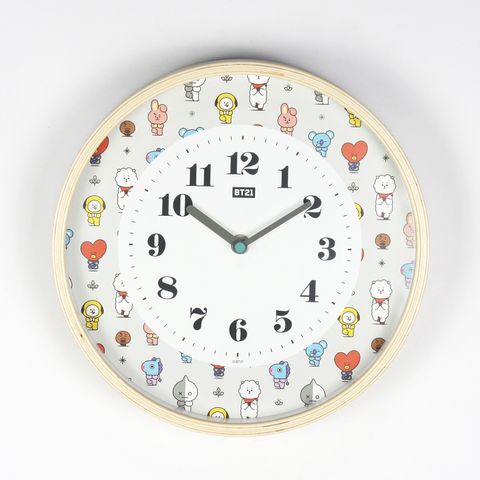 BT21 yuga wall clock-1000x1000