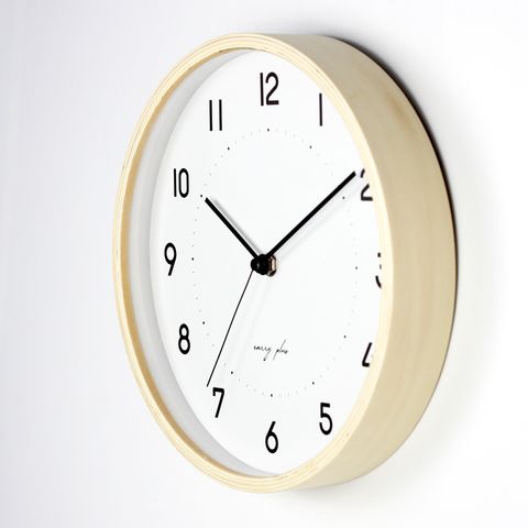 c+ wood wall clock side-1000pt