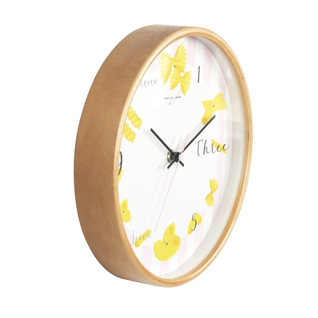 【Carry Plus】與Pasta共舞 10吋曲木掛鐘_1000px方圖-02