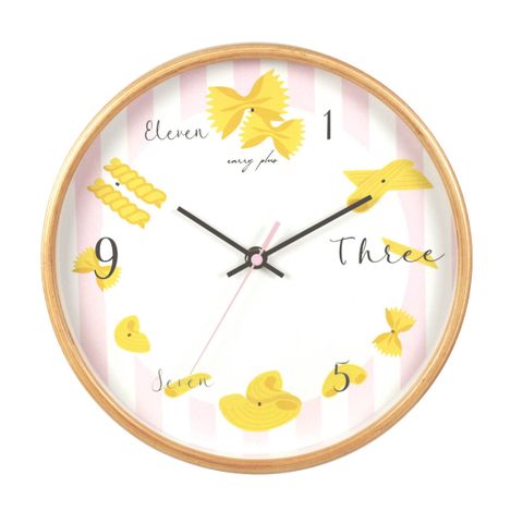 【Carry Plus】與Pasta共舞 10吋曲木掛鐘_1000px方圖_工作區域 1