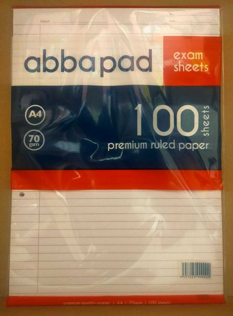 A4 Exam Paper 100 Sheets Rm 4.90.jpeg