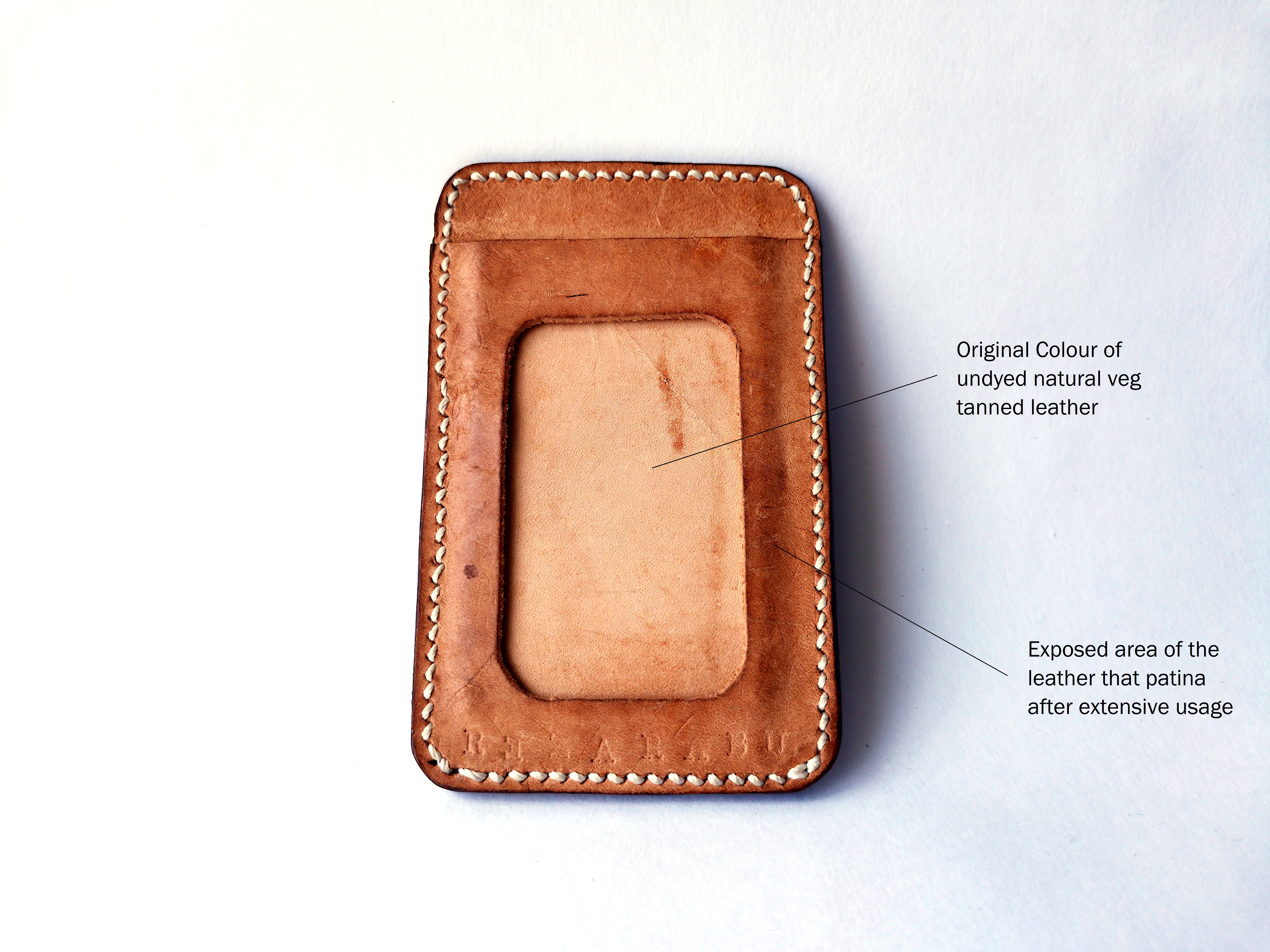 ID Card Holder Patina