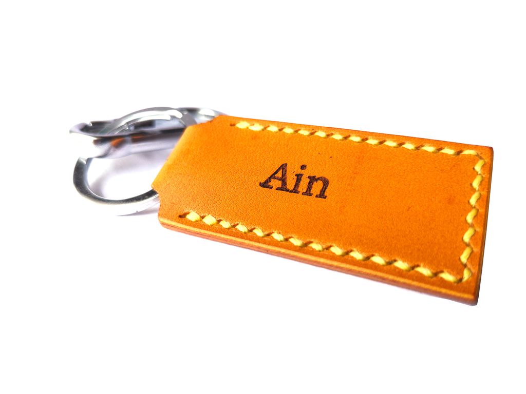 Name engraved Key Chain