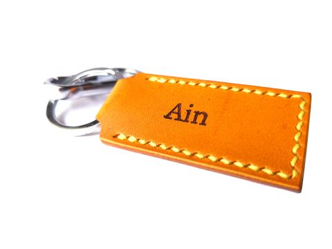 Name engraved Key Chain