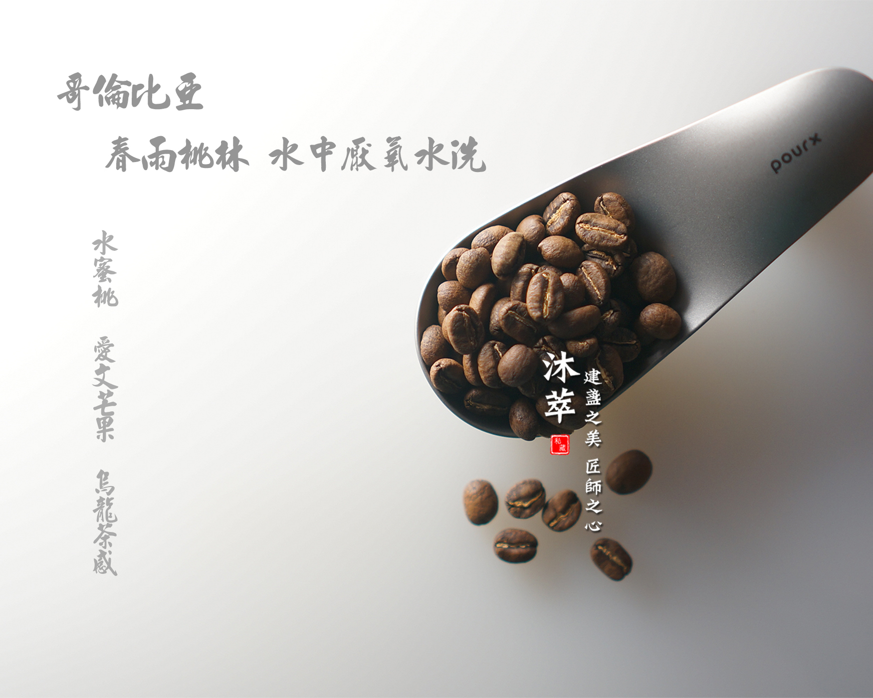 哥倫比亞 春雨桃林 48H水中厭氧水洗-550