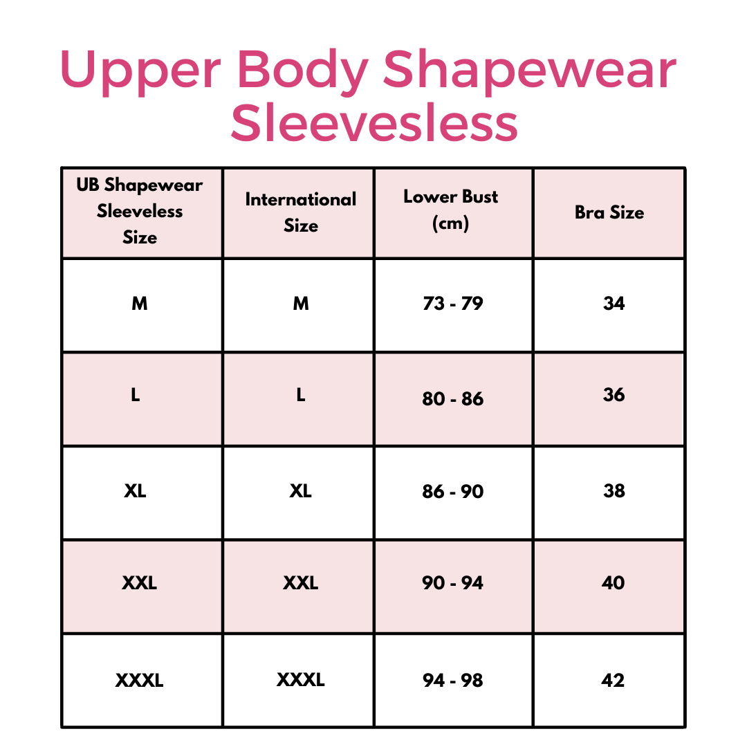UPPER BODY POSTURE CORRECTOR SHAPEWEAR (NO SLEEVE) – Curvyinternational