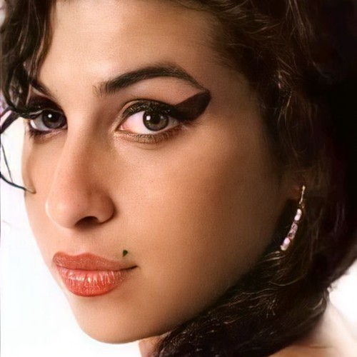 黑鈦錐形labret唇環-夢露穿唇