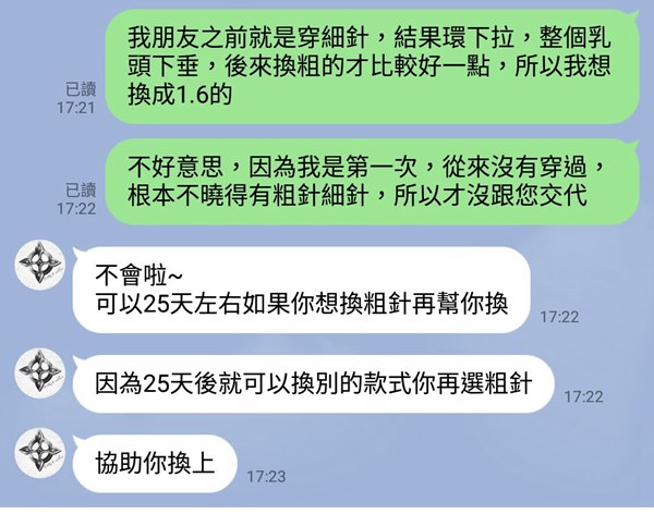 銀器時代-乳環穿細針的超扯理由3