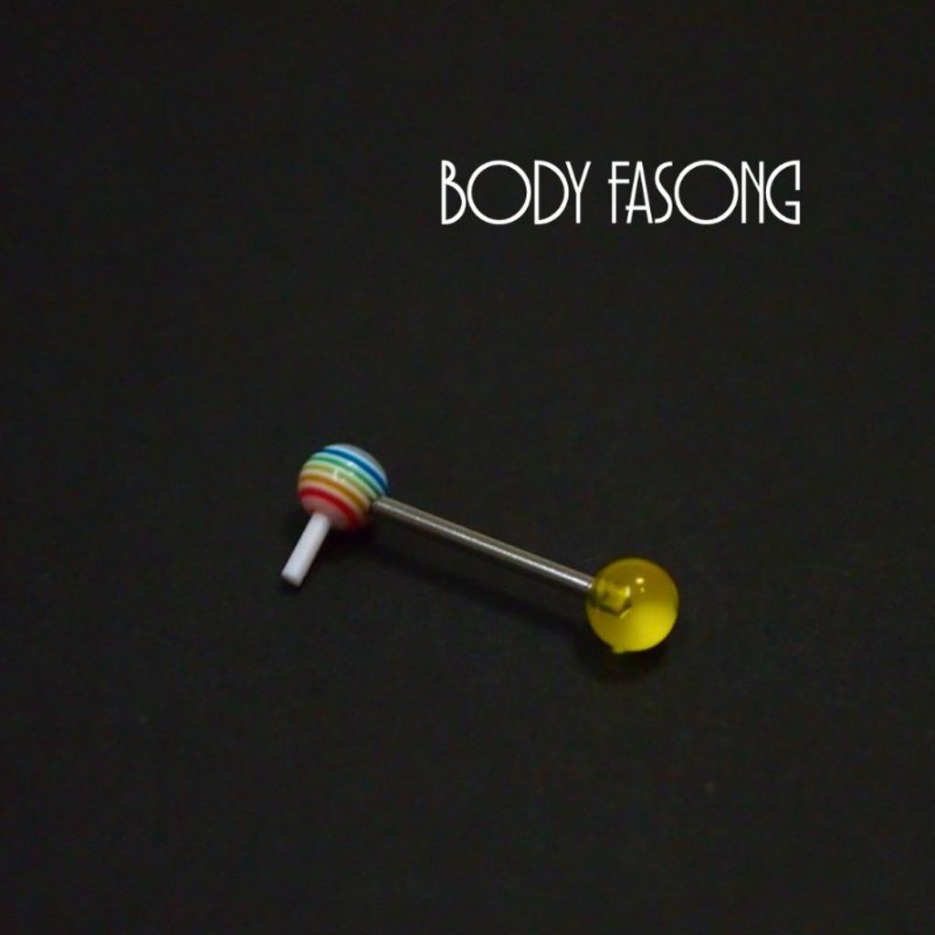 舌環 lovely lollipop－彩虹糖