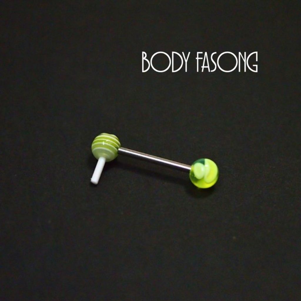 舌環 lovely lollipop－青蘋果綠