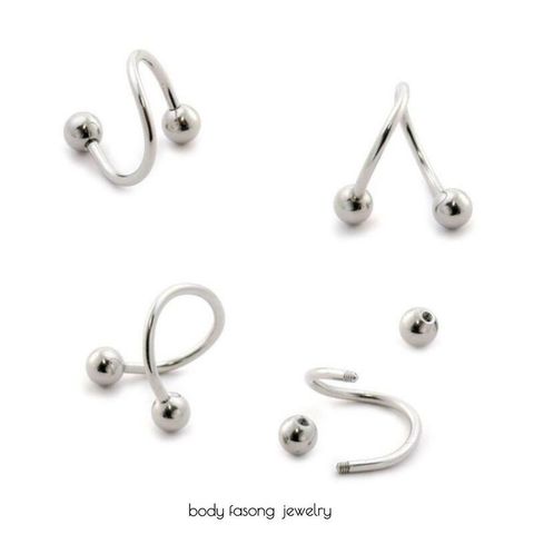 16G細針螺旋槓鈴