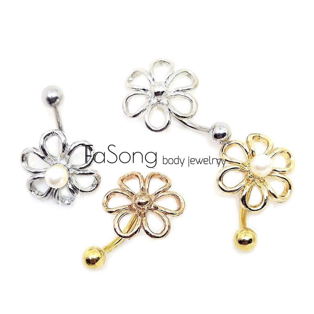 夢幻花精靈_肚臍環