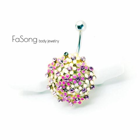 幸福花嫁-肚臍環