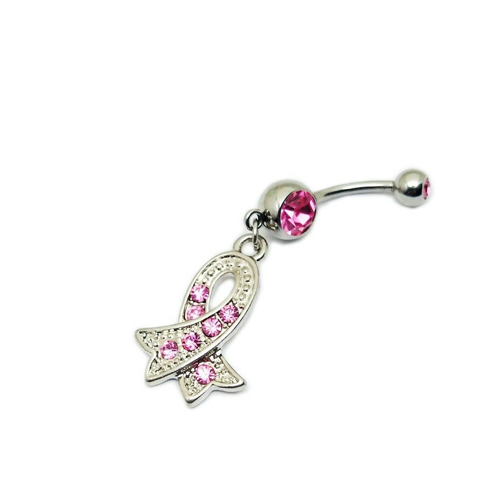 肚臍環 全球防治乳腺癌標誌