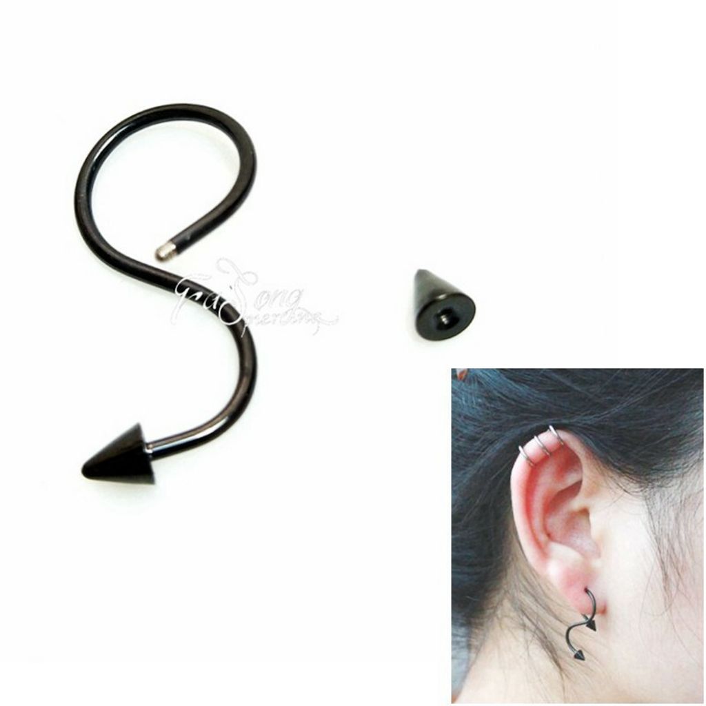 假耳環 雙螺旋