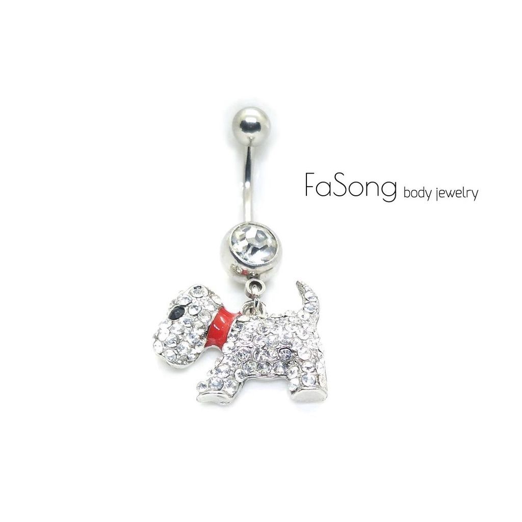 肚臍環 蘇格蘭㹴