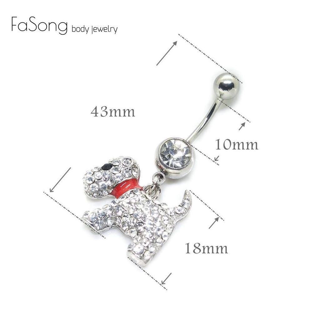 肚臍環 蘇格蘭㹴