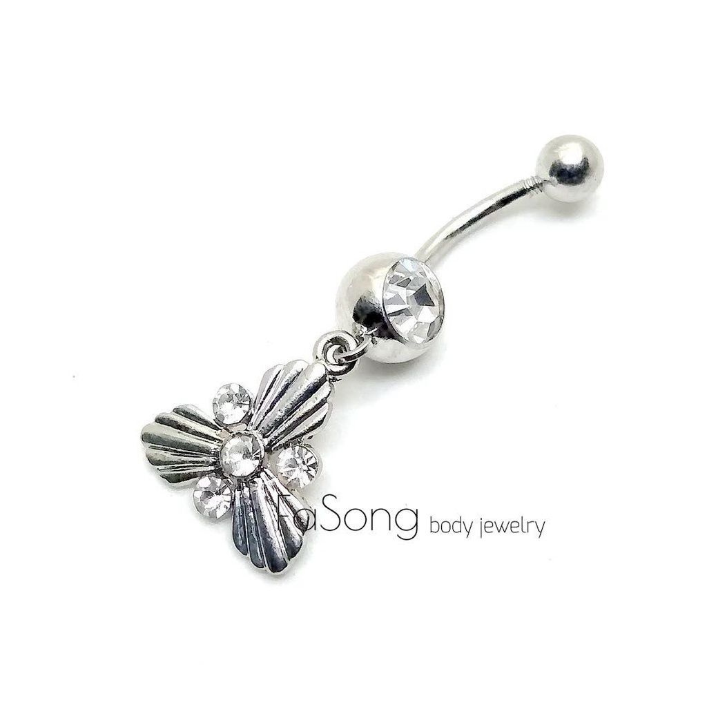 三方閃耀-肚臍環