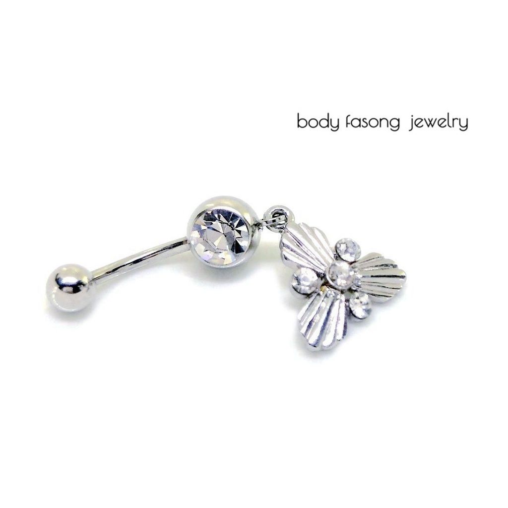 三方閃耀-肚臍環