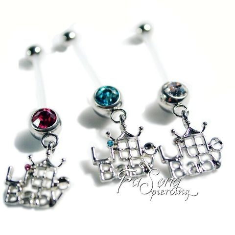 懷孕肚臍環 超長-Little Baby