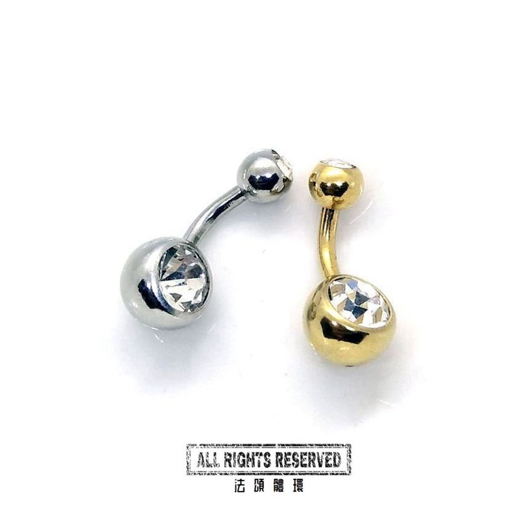 6mm超短針-肚臍環