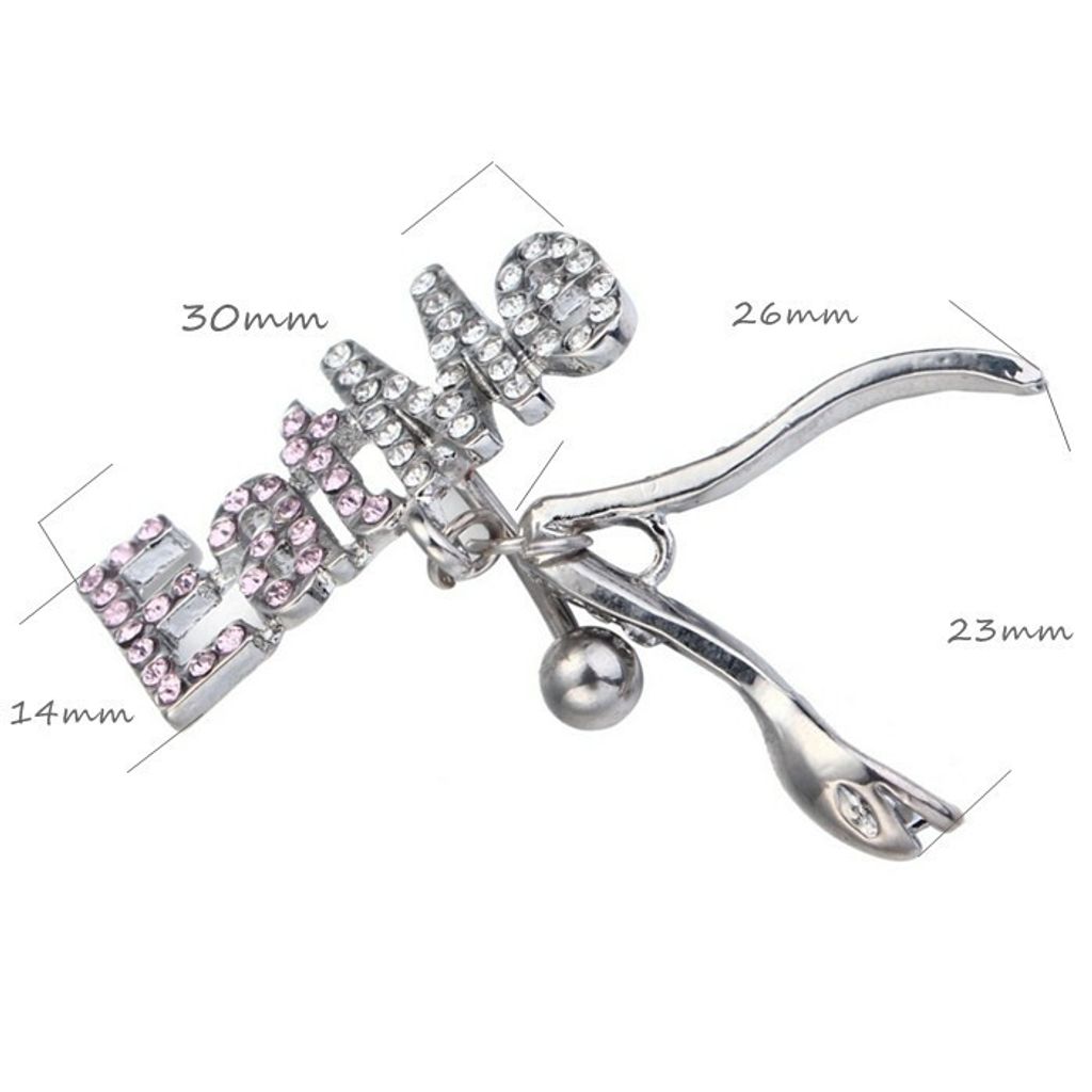 EatMe 反戴肚臍環 尺寸