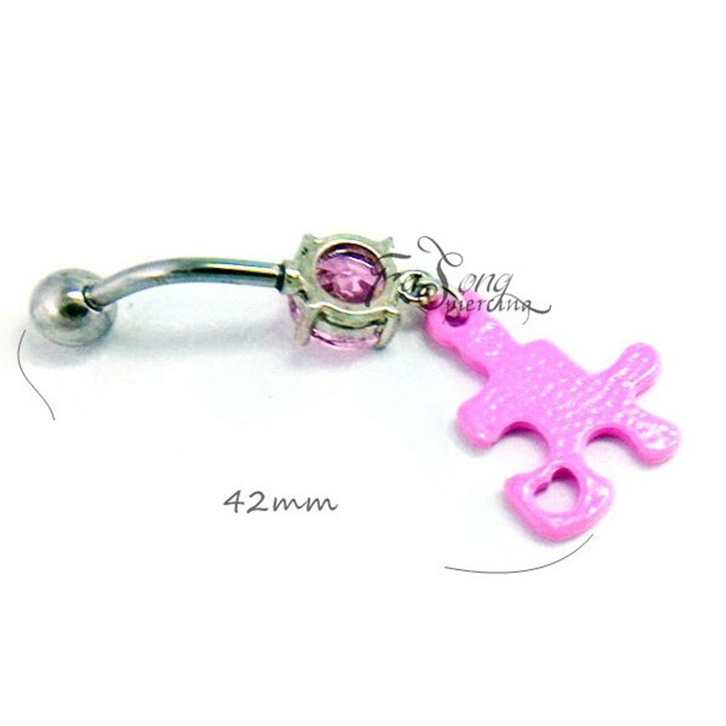 拼圖 肚臍環 尺寸