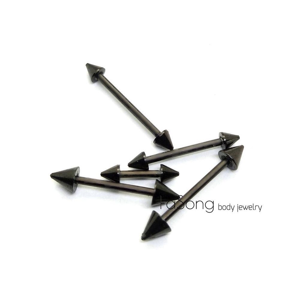 16G黑鈦錐形直槓鈴