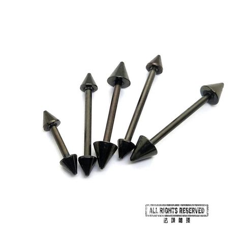 16G黑鈦錐形直槓鈴