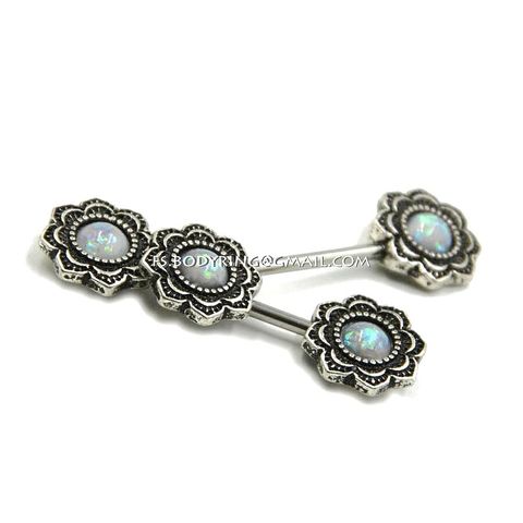 乳頭槓鈴-曼陀羅