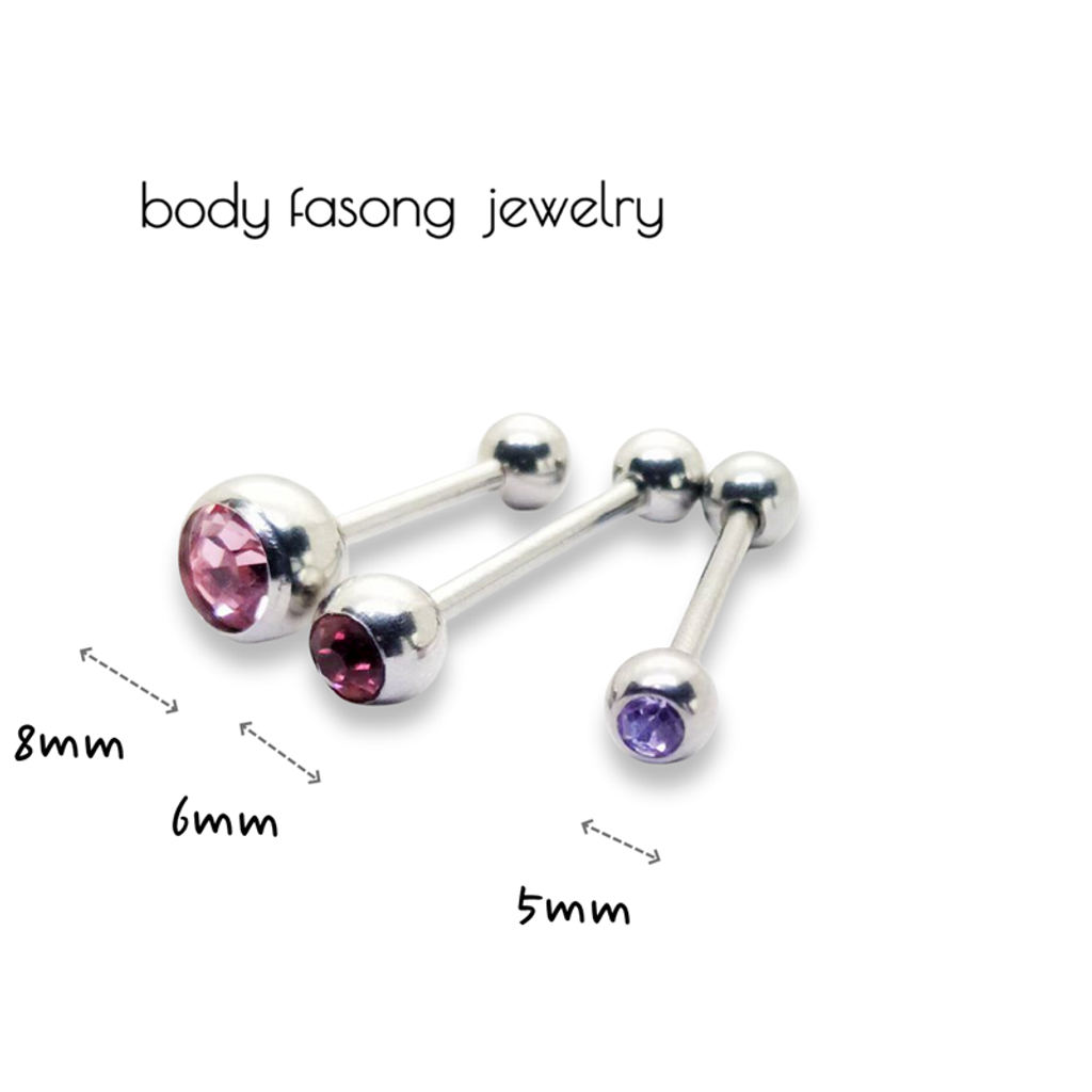 各鑽珠大小比較圖