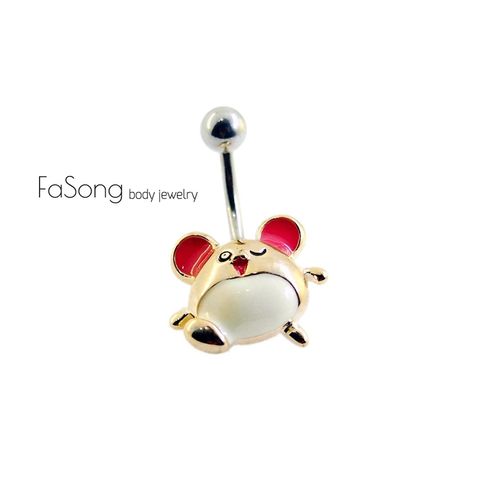 肚臍環 小倉鼠