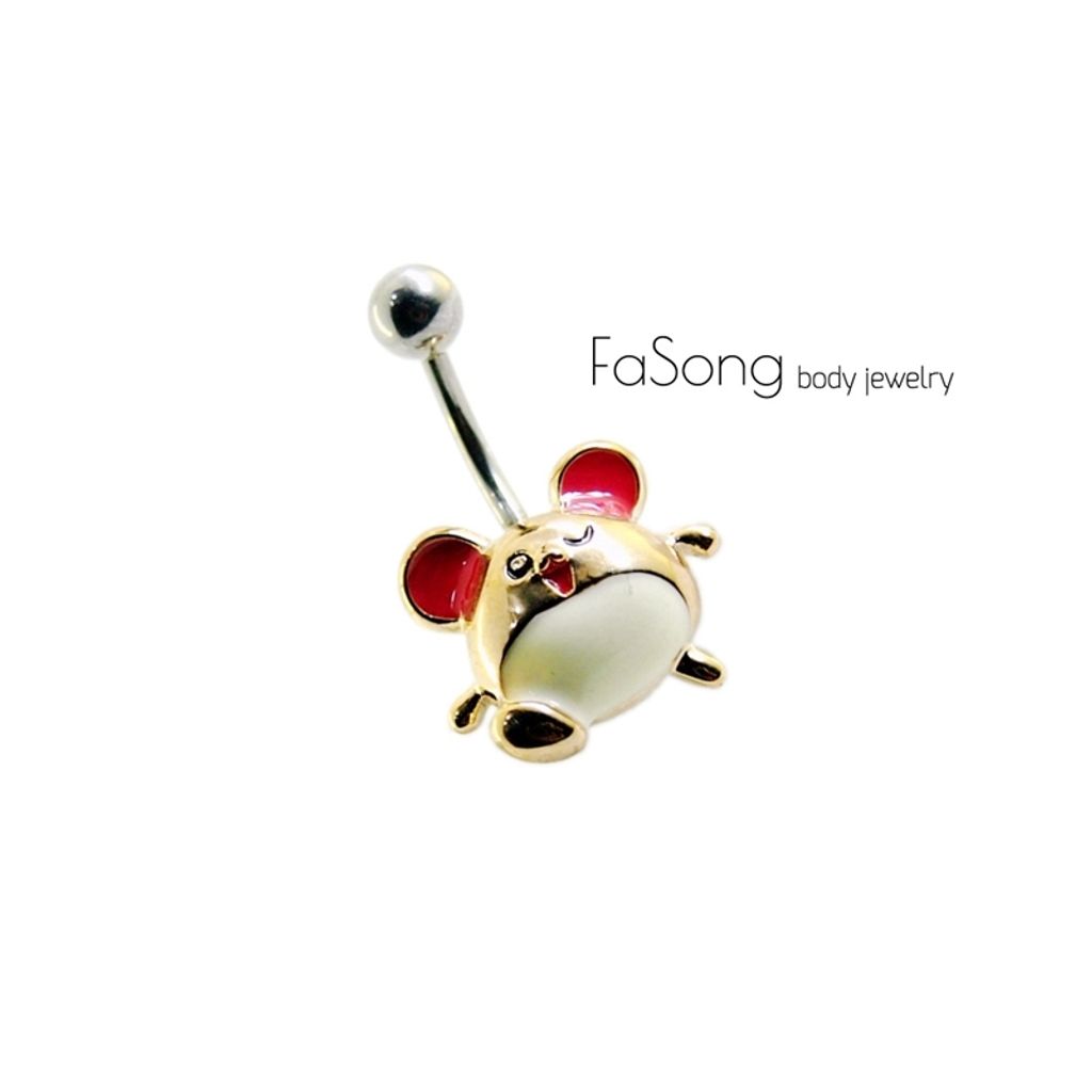 肚臍環 小倉鼠