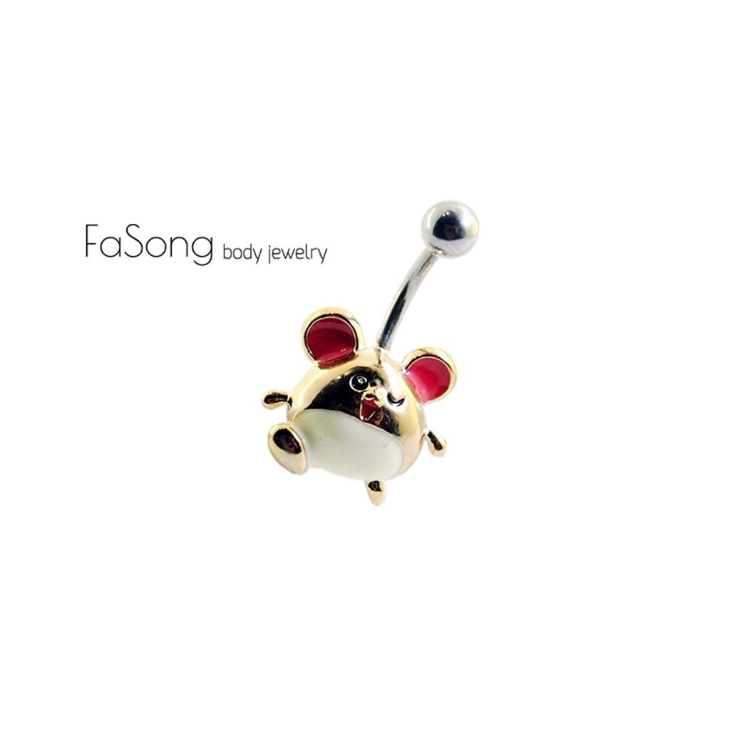 肚臍環 小倉鼠