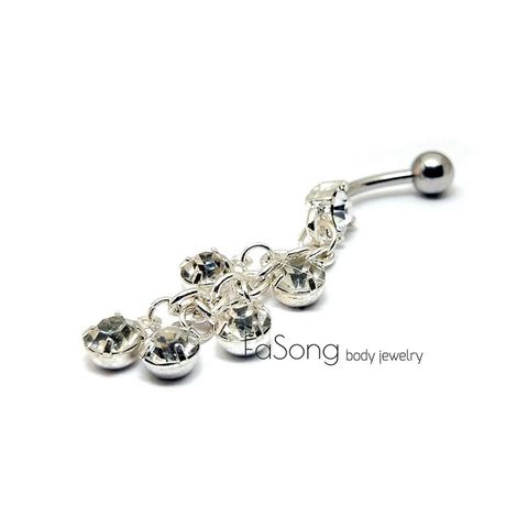 串串葡萄 肚臍環