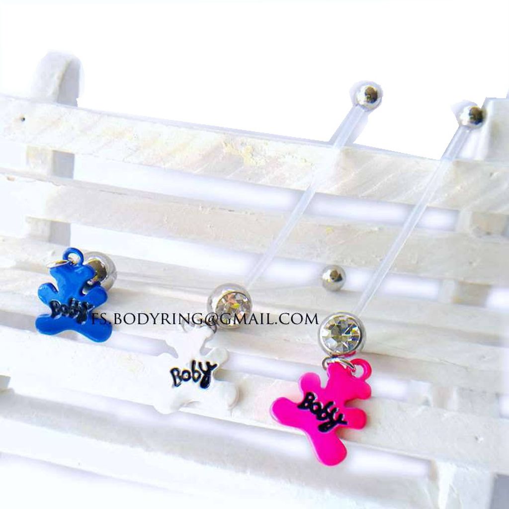 孕婦用肚臍環-熊寶寶