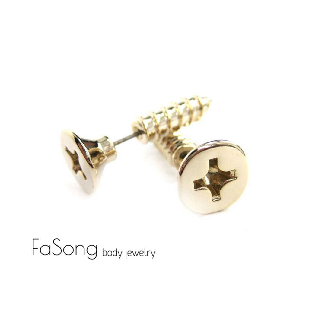 螺絲釘 耳針_金