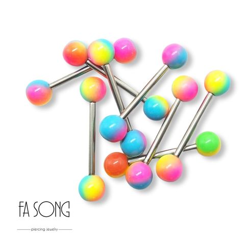 舌環 工業環-彩虹驕傲