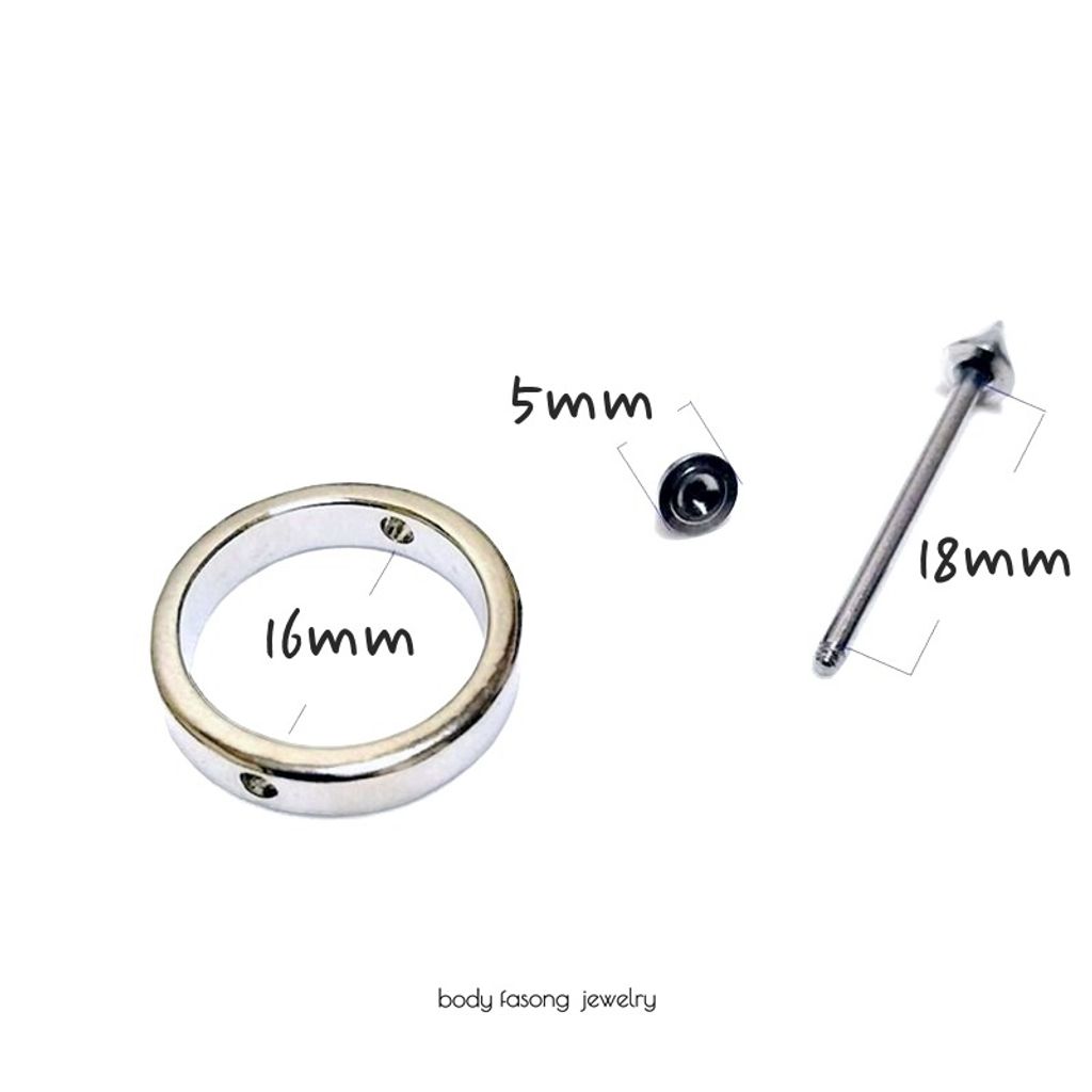 方寸錐 乳環 尺寸