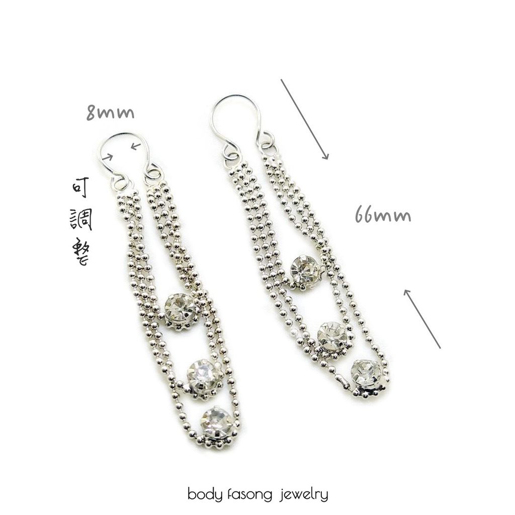 晶石垂墜乳夾_假乳環_尺寸