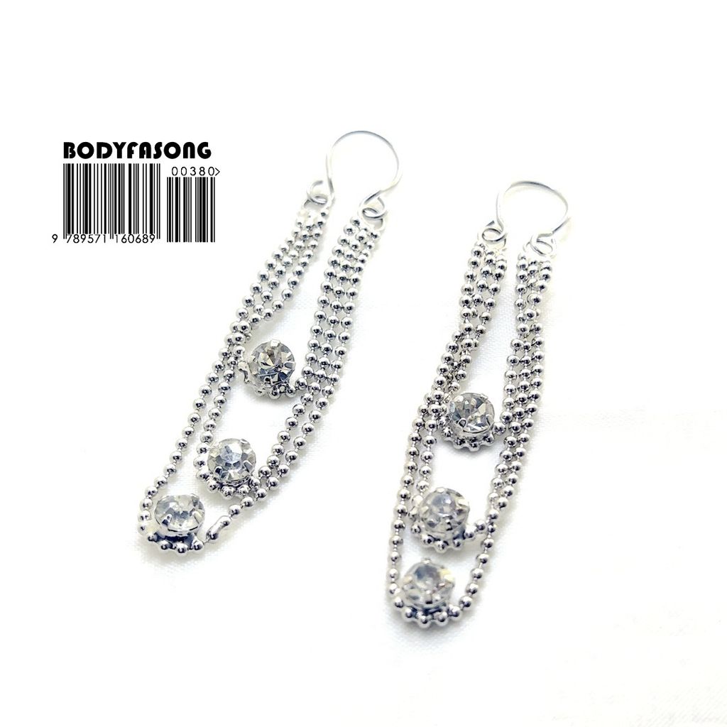 晶石垂墜乳夾_假乳環