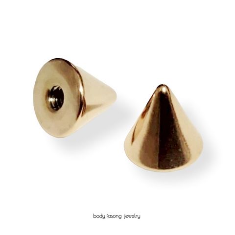 體環配件-金色錐