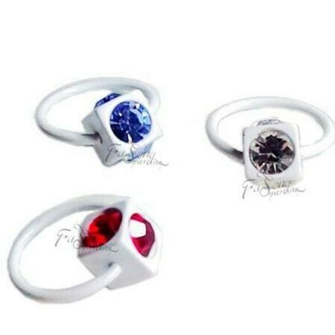 眉環 鼻環 耳環 乳環 16G方鑽