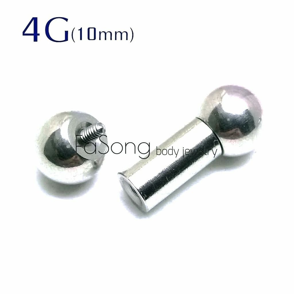 超粗直槓鈴4G10mm