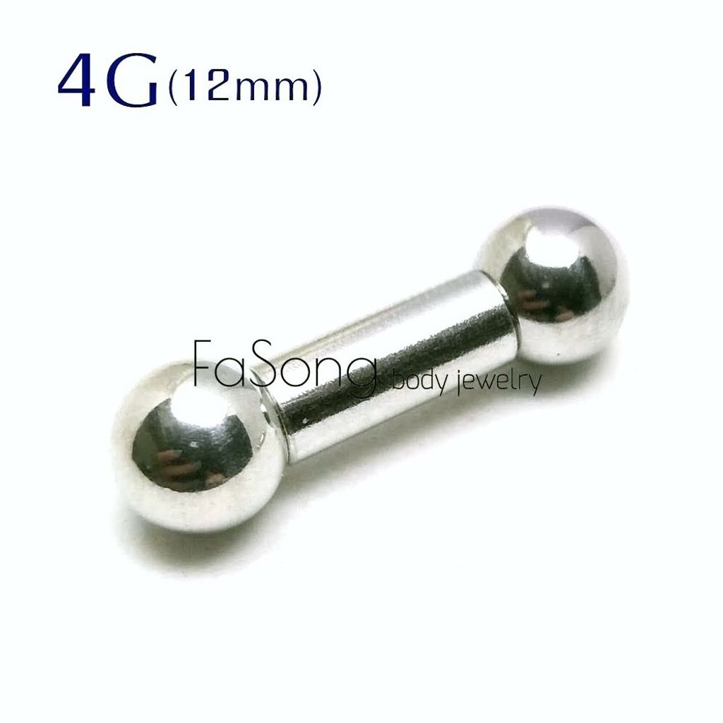 超粗直槓鈴4G12mm