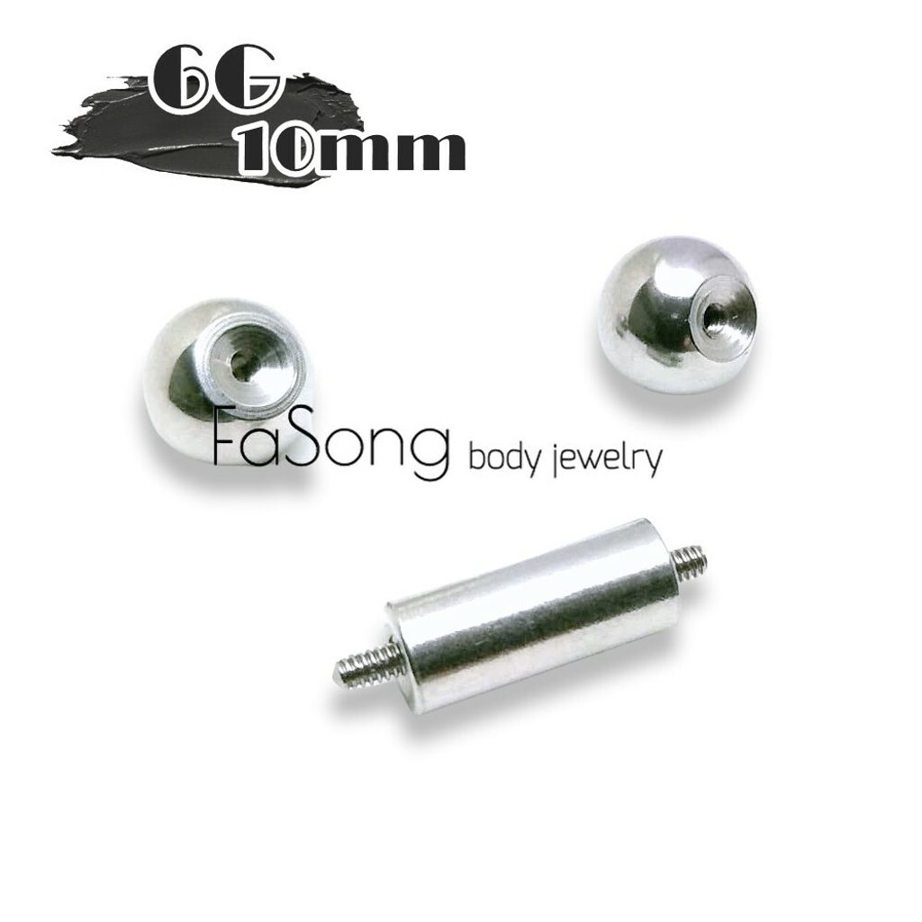 超粗直槓鈴6G10mm