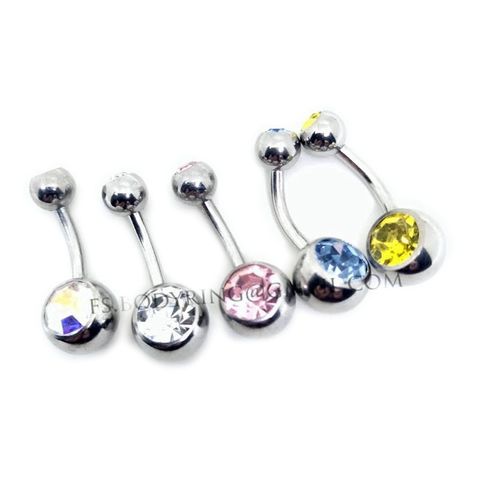 8.5mm短針肚臍環